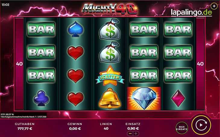Play Mighty 40 by Bally Wulff
