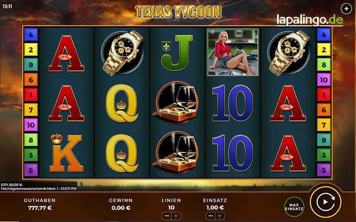 Slot Texas Tycoon