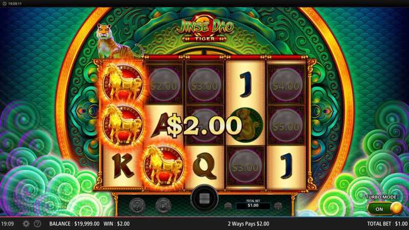 Play Jinse Dao Tiger by Bally