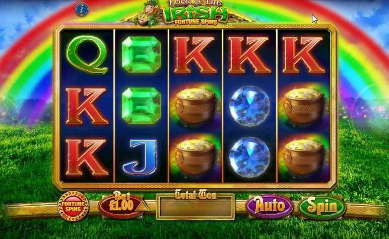 Play Lucky Irish Scratch by Bally