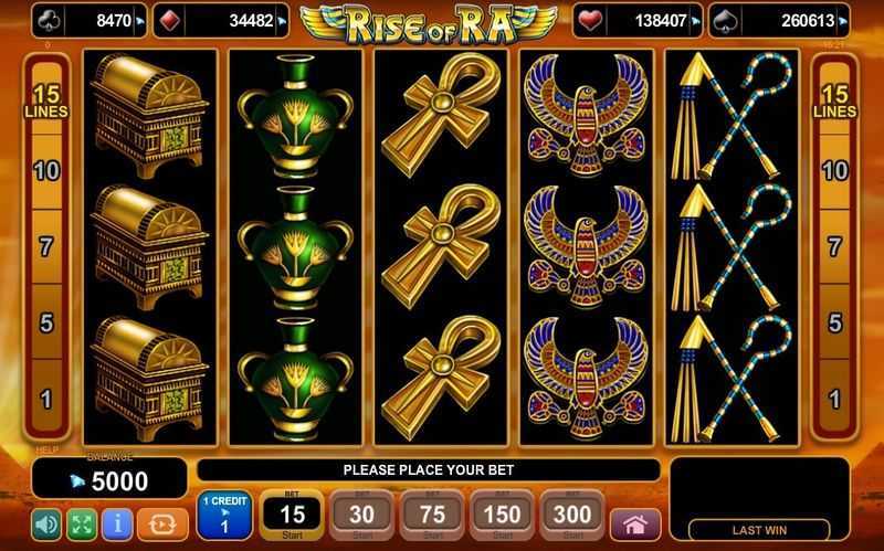 Play Super Rise of Ra by Bally – A Classic Online Casino Game Awaits 