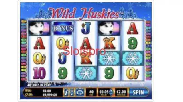 Play Wild Huskies by Bally