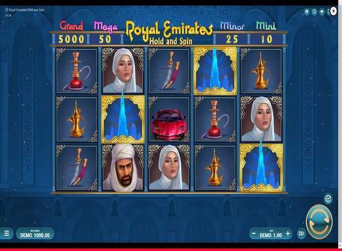 Play Royal Emirates Hold and Spin by Barbara Bang