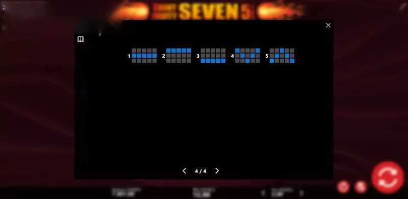 Shiny Fruity Seven Deluxe 5 Lines Shiny Fruity Seven Deluxe 5 Lines