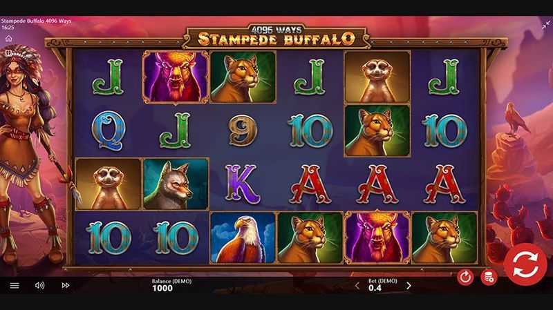 Play Stampede Buffalo 4096 Ways by Barbara Bang