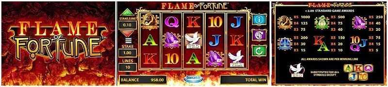 Play Flame of Fortune by Barcrest