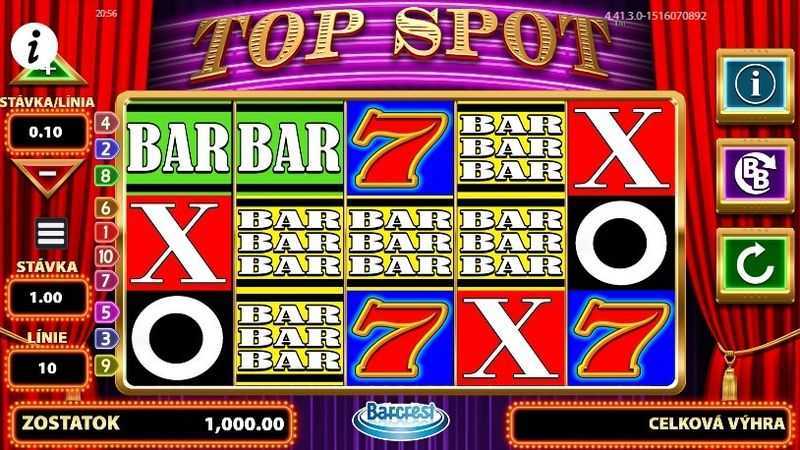 Play Top Spot by Barcrest