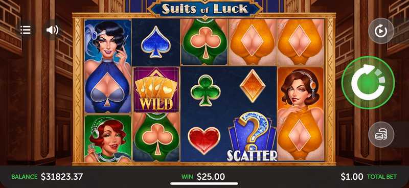 Play Suits of Luck by Begames