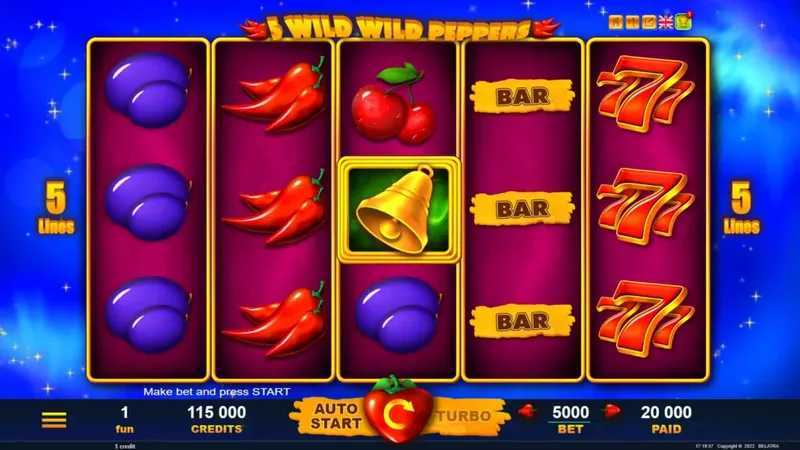 Play Hot Wild Pepper by Belatra Games