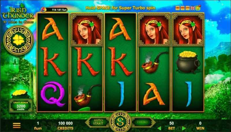 Play Irish Thunder by Belatra Games