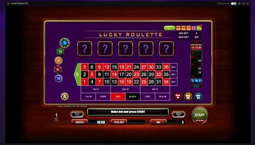 Play Lucky Roulette by Belatra Games