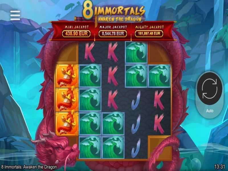 Play 8 Immortals: Awaken the Dragon by Bet365 Software