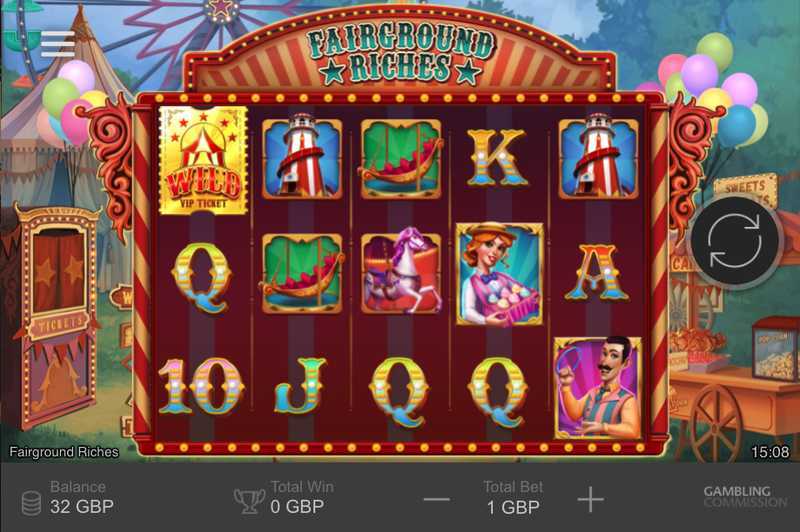 Play Fairground Riches by Bet365 Software