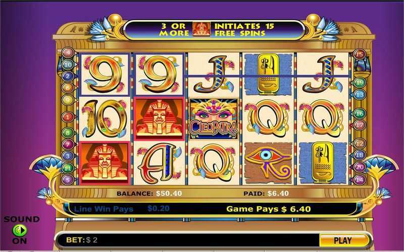 Play Lost Tomb of Cleopatra by Bet365 Software