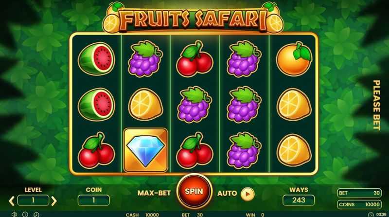 Play Fruits Safari by Betconstruct