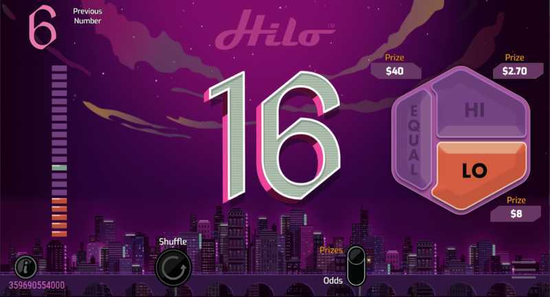 Play Hi-Lo by Betilus Gaming