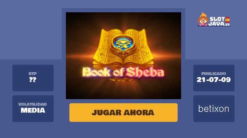 Slot Book Of Sheba