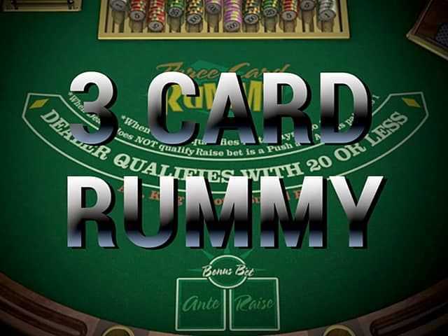 Play 3 Card Rummy by Betsoft