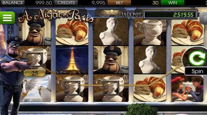 Play A Night in Paris by Betsoft