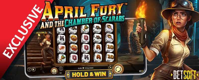 Play April Fury and the Chamber of Scarabs by Betsoft