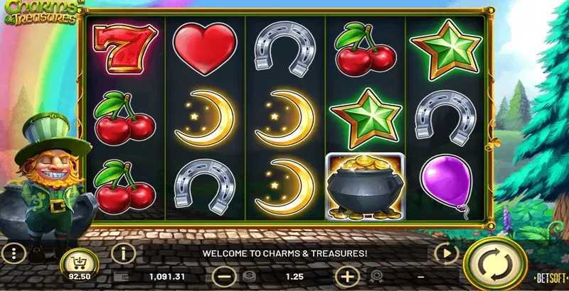 Play Charms and Treasures by Betsoft