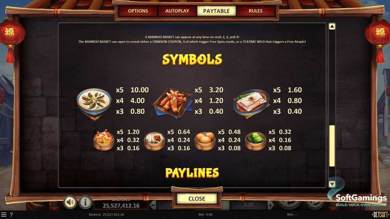 Play Dim Sum Prize by Betsoft