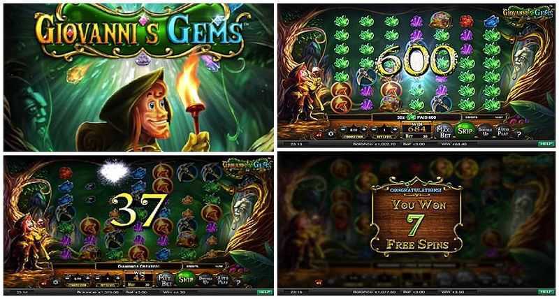 Play Giovanni's Gems by Betsoft