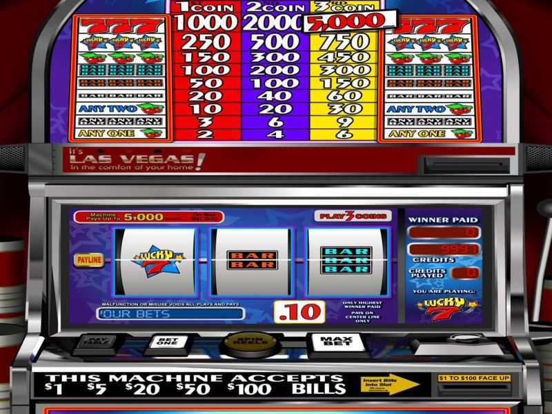 Play Lucky 7 by Betsoft