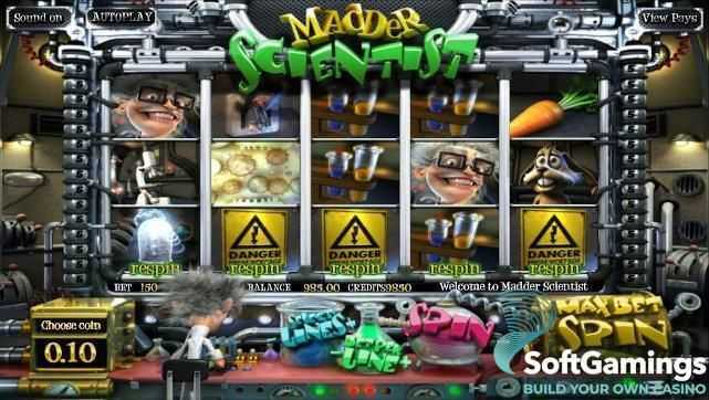 Play Mad Scientist by Betsoft