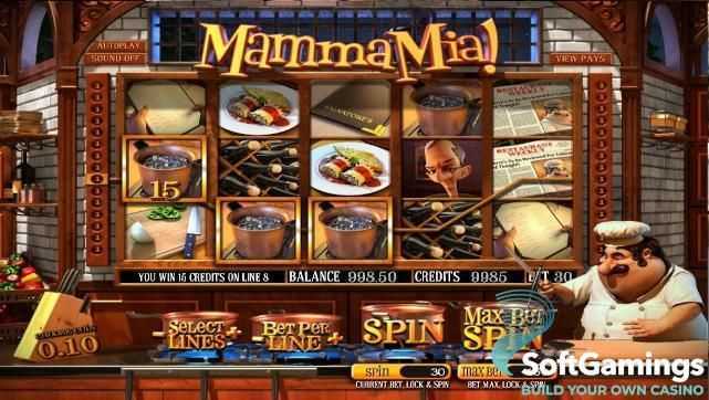 Play Mamma Mia by Betsoft