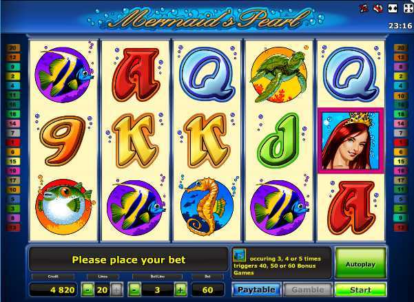 Play Mermaid's Pearl by Betsoft