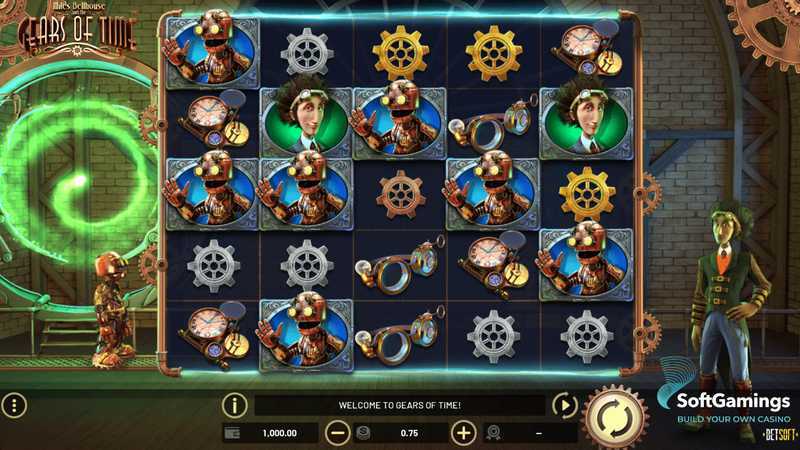 Play Miles Bellhouse And The Gears Of Time by Betsoft