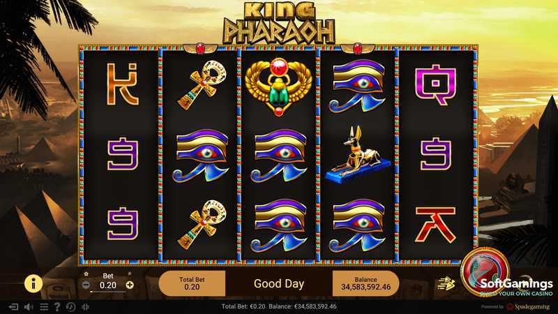 Play Pharaoh King by Betsoft