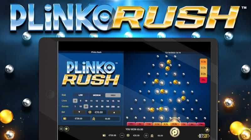 Play Plinko Rush by Betsoft