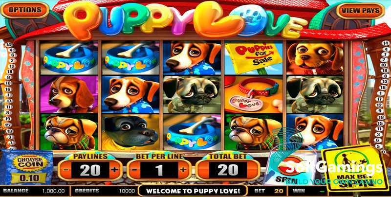 Play Puppy Love by Betsoft – Explore Riches in this Online Casino Game 