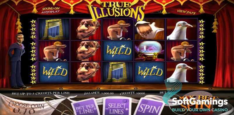 Play True Illusions by Betsoft