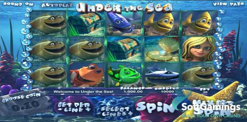 Play Under the Sea by Betsoft