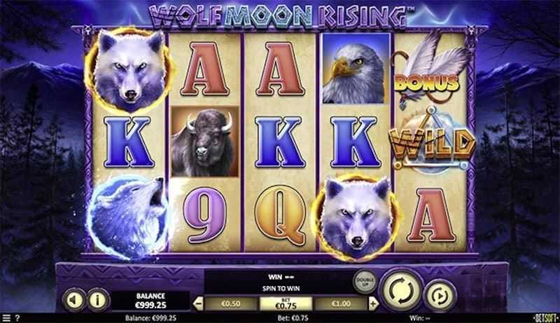 Play Wolf Moon Rising by Betsoft