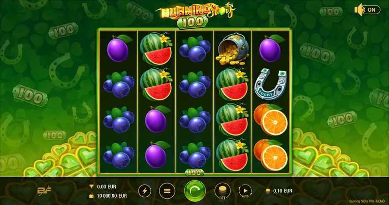 Play Burning Slots by Bf Games