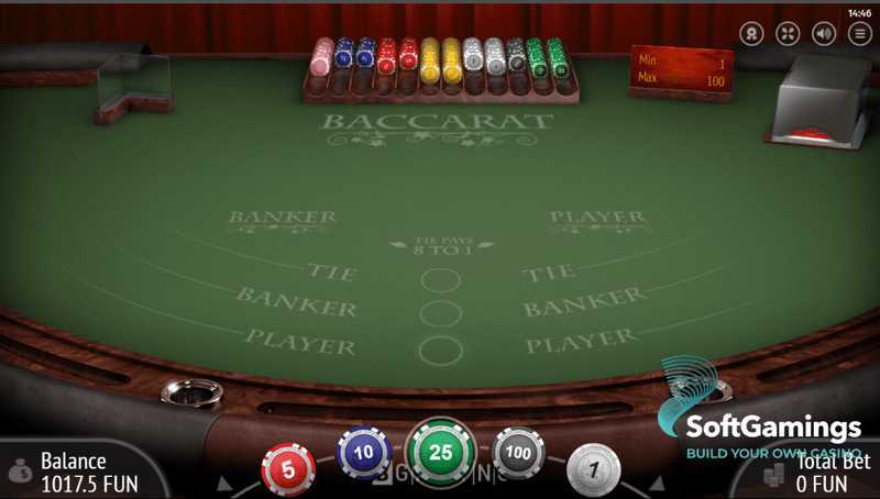 Play Baccarat by Bgaming