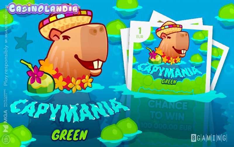 Play Capymania Green by Bgaming