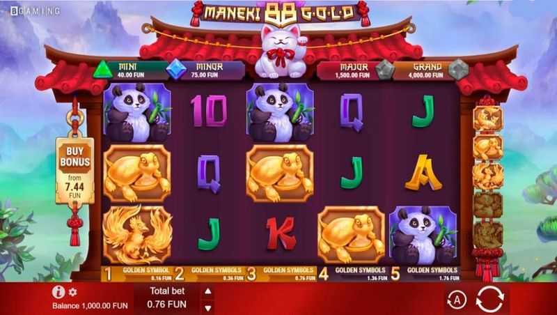 Play Maneki 88 Gold by Bgaming