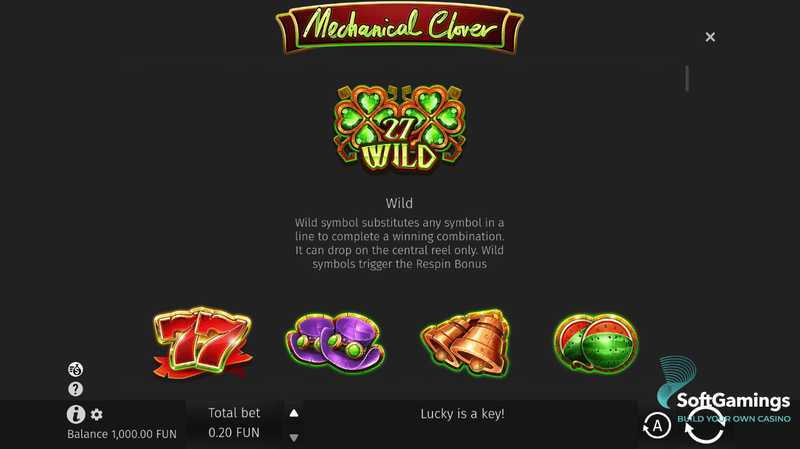 Play Mechanical Clover by Bgaming