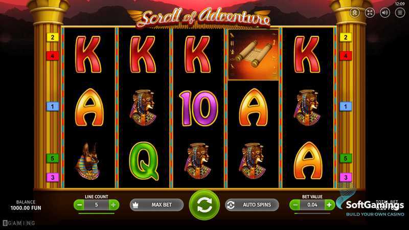 Play Scroll of Adventure by Bgaming