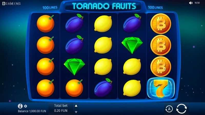 Play Tornado Fruits by Bgaming