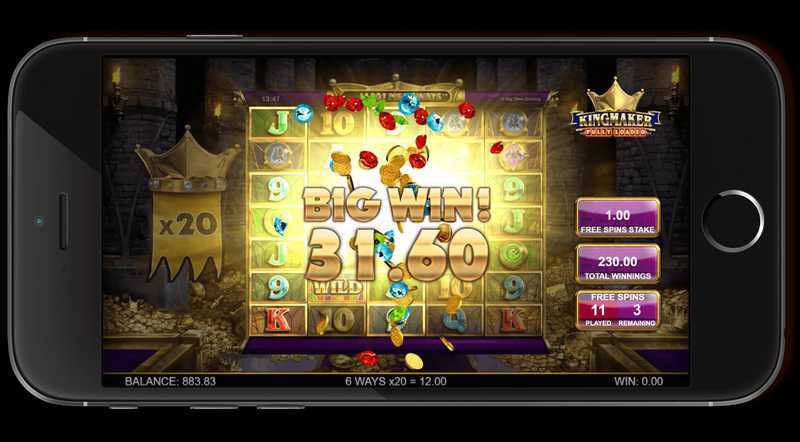 Kingmaker Fully Loaded Megaways Big Time Gaming Kingmaker Fully Loaded Megaways Big Time Gaming
