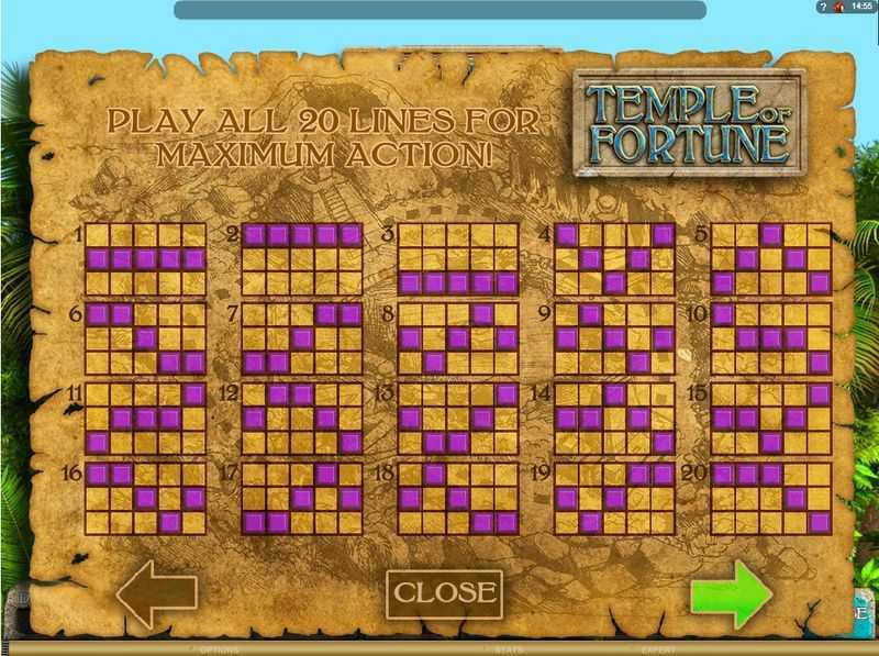 Play Temple Of Fortune by Big Time Gaming