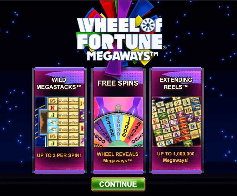 Play Wheel of Fortune Megaways by Big Time Gaming