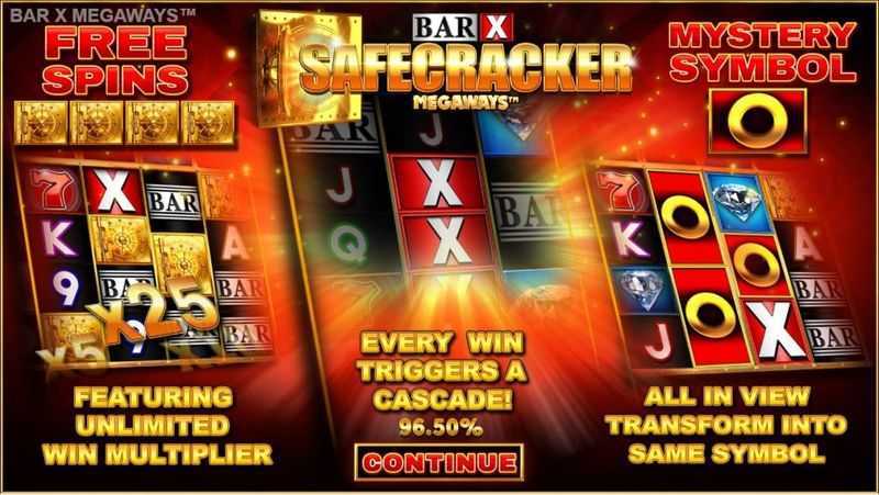 Play Bar-X Safecracker Megaways by Blueprint