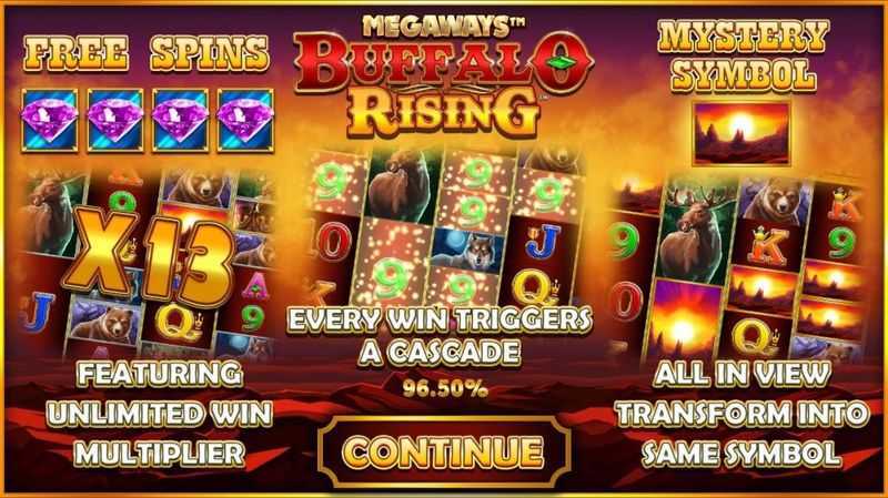Buffalo Rising Megaways All Action Buffalo Rising Megaways All Action